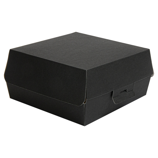 Burger Boxes The Pack Black 17,6x16,8x7,8cm (50st/pack) | My Website